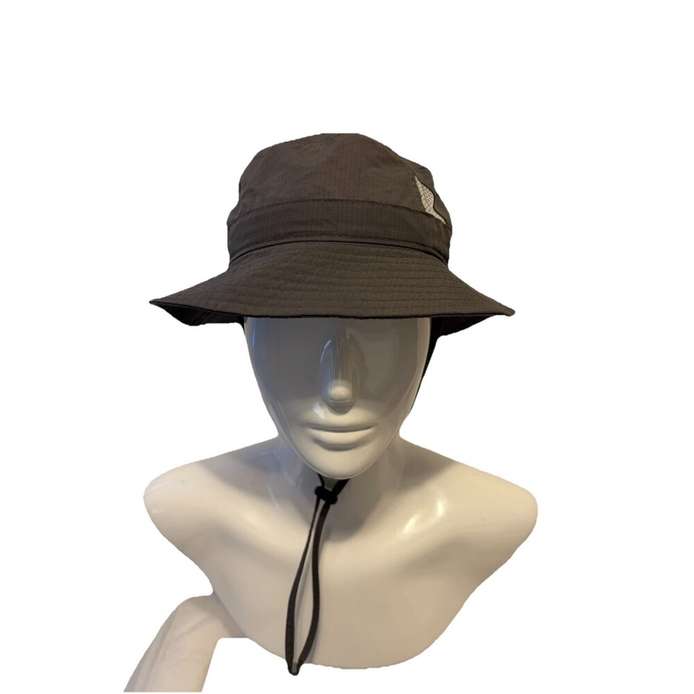 Broner Gray Nylon Big Kids Medium Sun Hat Summer Fishing Outdoors Vacation Beach